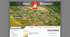 Desktop Screenshot of branovo.sk